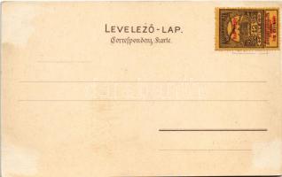 Budapest I. Várbazár. Buchsteiner és Fia Műintézet litho (Rb)