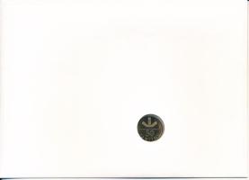 Lettország 1992. 50s Cu-Ni felbélyegzett borítékban, bélyegzéssel, német nyelvű tájékoztatóval T:AU ...