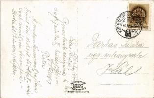 1940 Pásztó, Hősök szobra, Gróf Almássy (Almásy) kastély, Ágasvár a Gombástetővel + "KISTERENYE...