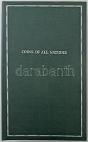 "Coins of All Nations" vertikális berakó, 25db hármas osztású berakólappal. Használt, jó állapotban.
