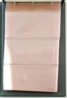 "Coins of All Nations" vertikális berakó, 25db hármas osztású berakólappal. Használt, jó á...