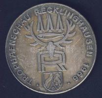 NSZK 1966. Deutsche Jägerverband bronz emlékérem T:2 ph.