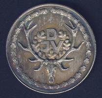 NSZK 1966. "Deutsche Jägerverband" bronz emlékérem T:2 ph