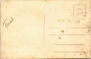 Fadd (Tolna), Vajnár Ferenc vas és fűszerkereskedő üzlete, Unicum Zwack likőrgyár rekláma. photo (sz...