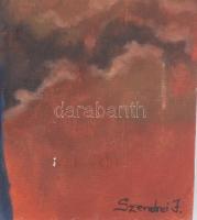 Szendrei József (1989-, "Pesti Józsi"): Csak a zene van. Olaj, vászon. Jelezve jobbra lent...