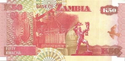 Zambia 8db klf modern bankjegy T:I