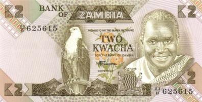 Zambia 8db klf modern bankjegy T:I