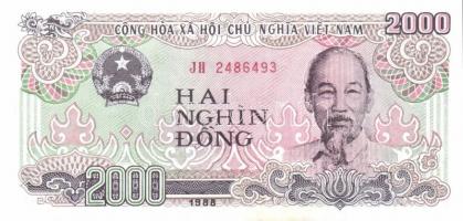 Vietnám 26db klf modern bankjegy (Észak-, Dél-, Egyesült szocialista) T:I.I-