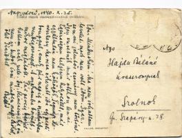 1940 Erdélyi részek visszacsatolásának emlékére. Megjöttünk testvérek! Hozzuk a szívünket, de ha kel...