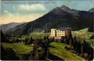 Matrei (Tirol), Schloss Weissenstein gegen Windisch-Matrei, Iseltal / castle (fl)