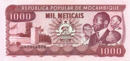 Mozambik 8db klf modern bankjegy T:I