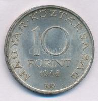 1948. 10Ft Ag "Széchenyi" T:AU patina 
Adamo EM2