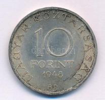 1948. 10Ft Ag "Széchenyi" T:AU patina 
Adamo EM2