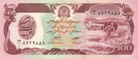 Afganisztán 8db klf modern bankjegy T:I