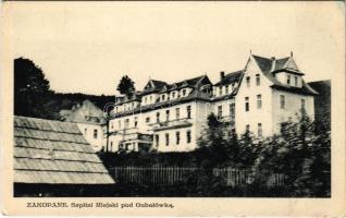 Zakopane, Szpital Miejski pod Gubalówka / hospital (EK)