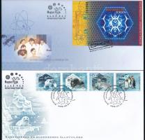 2009 5 db FDC