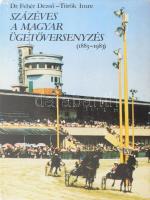 Dr. Fehér Dezső - Török Imre: Százéves a magyar ügetőversenyzés (1883-1983). Bp., 1983, Mezőgazdasági-Magyar Lóverseny Vállalat. Kiadói egészvászon kötés, sérült papír védőborítóval.