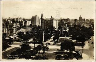 1932 Buenos Aires, Plaza Lavalle / park, square (EK)