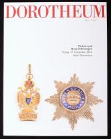 Dorotheum 2 darab árverési katalógus, kitüntetések témában, 2019-2023