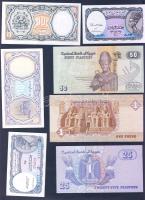 Egyiptom 8db klf modern bankjegy T:I