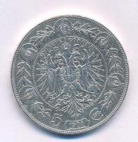 Ausztria 1900. 5K Ag "Ferenc József" T:F ph., karcok Austria 1900. 5 Corona Ag "Franz...