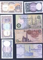 Egyiptom 8db klf modern bankjegy T:I