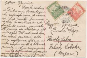 Kápolnokmonostor, Copalnic-Manastur; Fő tér, Teodor és Bob üzlete. Sztupár Elek kiadása / main squar...