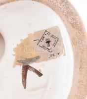 Kerezsi Gyöngyi: Retró tál. Jelzett, hibátlan, d: 23 cm