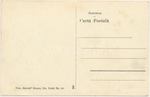 Szászveresmart, Rothbach, Rotbav; Pfarrhaus / plébánia, erődtemplom / parish, castle church