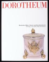 Dorotheum árverési katalógus, orosz ezüst, ikonok és műtárgyak témában, 2015