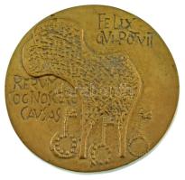 Váró Márton (1943-) 1975. "Prof. Dr. Krompecher István 70 éves / Felix qvipotvit - Rervm cognos...