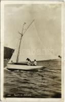 1934 Adria, Sport na Jadranu / sailing (gluemark)