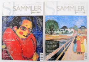 Sammler Journal 2 darab festményekkel kiemelten foglalkozó száma, 2012-2014