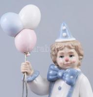 The Leonardo Collection 2 darab bohóc figura, jelzett, hibátlan, m:16 cm