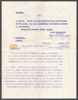 1932 Első Magyar Gazdasági Gépgyár fejléces számla