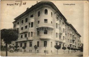 1918 Szeged, Lövész palota (Berzsenyi utca 1.). Grünwald Herman kiadása (EK)