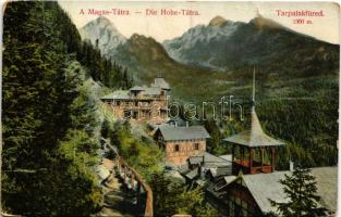 Tátra, Magas-Tátra, Vysoké Tatry; Tarpatakfüred. Divald Károly 1475-1908. / Kohlbachtal (ázott / wet damage)