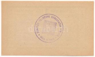 Sárospatak 1919. 1K hátlapon bélyegzővel, aláírással, "0668" sorszámmal T:AU
Adamo SÁR-3....