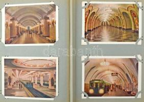 OROSZORSZÁG - 142 db MODERN postatiszta orosz város képeslap hibátlan állapotú szecessziós albumban ...