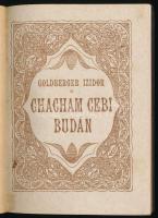 Goldberger Izidor (1876-1944): Chacham Cebi Budán. A címlap rajza Goldberger Erzsike munkája. Bp.,[1...