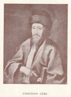Goldberger Izidor (1876-1944): Chacham Cebi Budán. A címlap rajza Goldberger Erzsike munkája. Bp.,[1...