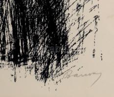 Barcsay Jenő (1900-1989): Női alakok. Szitanyomat, papír, jelzett, üvegezett fakeretben, 20×16,5 cm