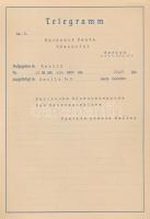 1930 Berlin, Deutsche Reichspost dísztávirat