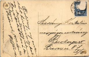 1932 Szolnok, látkép a zsinagógával. Vasúti levelezőlapárusítás 4788. (Rb)