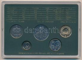 Norvégia 1991. 10ö-10K (5xklf) forgalmi sor műanyag tokban T:UNC Norway 1991. 10 Öre - 10 Kroner (5x...