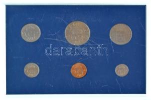 Svédország 1976. 5ö-5K (6xklf) forgalmi sor műanyag tokban T:UNC karcos tok
Sweden 1976. 5 Öre - 5 ...