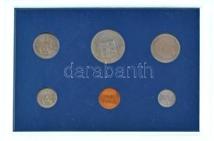 Svédország 1973. 5ö-5K (6xklf) forgalmi sor műanyag tokban T:UNC 
Sweden 1973. 5 Öre - 5 Kronor (6x...