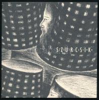 Szurcsik József. Kiállítási katalógus. A művész, Szurcsik József (1959-) Munkácsy Mihály-díjas képzőművész, grafikus és festőművész által Csák Máté (1938-2017) építész, grafikusművész, művészeti író részére DEDIKÁLT példány. Bp., én., Szerzői, 33+1 p. Angol és magyar nyelven. Gazdag képanyaggal illusztrált. Kiadói papírkötés.