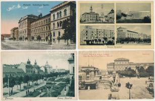 21 db RÉGI történelmi magyar város képeslap vegyes minőségben / 21 pre-1945 historical Hungarian town-view postcards in mixed quality