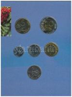 Finnország 1994. 10p - 10M (5xklf) forgalmi sor + "Finn verde" zseton szettben, karton dís...